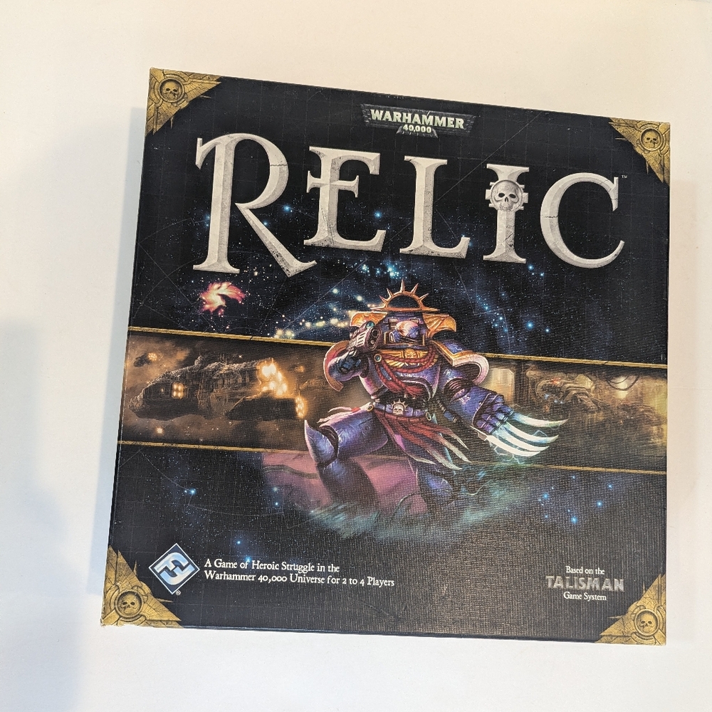 RELIC Fantasy Flight Games | Warhammer 40,000 Board Game | 2-4 Players Talisman